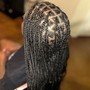 Bra Strap Length - Medium Knotless Braids