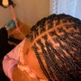 Small Knotless Braids