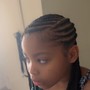 Kid's Braids knotless (waist length)