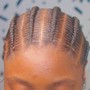 Flip Over Fulani Braids