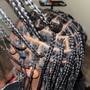 Small knotless braids