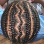 Butt Length Braids