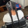 2 Stitch goddess Braids