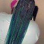 Knotless braids