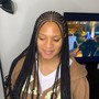 Large 2 STRAND TWISTS HALF HEAD