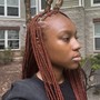 smedium knotless braids