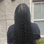 Cornrow with extension