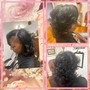 Updo Special Occasion Styling/ Finger Waves