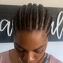 Freestyle French Braids + extensions