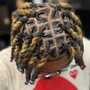 Rope Twist on Short Locs