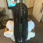 Medium Knotless Braids