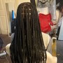 Medium Knotless Braids