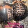 Loc Extensions w/ Hair Medium