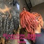 Loc Extensions w/ Hair Medium