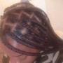 Medium box braids