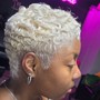 Wave Set (Wrap & Curl) w/Color Re-Touch