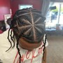 Invisible Locs on natural hair