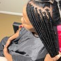 Medium Box Braids