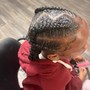 Kid's Braids ( NO WEAVE)