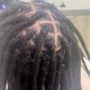 Small knotless braids butt length