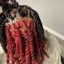 Loc retwist (top only, no sides)