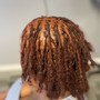 Loc retwist (top only, no sides)