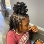 Loc retwist (top only, no sides)