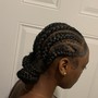 Small Braided Ponytail