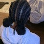 Natural hair Braid Plats