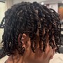 Starter Loc with 2 strand twist with INTERLOCKING roots