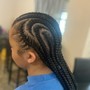 Kids knotless Box Braids