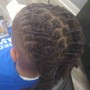 Men's half head Braids