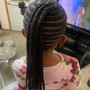 Kids knotless Box Braids