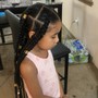 Kids knotless Box Braids