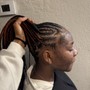 Large Knotless Braids