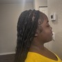 Large Knotless Braids