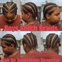 Kid's Natural Stitch Braids