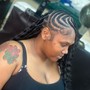 2 Feed In Braids