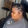 2 Feed In Braids