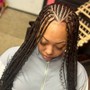 Jumbo Knotless Braids (15+ braids)