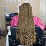 Knotless Braids S waist length