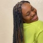 Small Knotless Braids