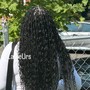 Knotless braids medium size