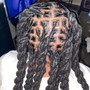 Smedium Knotless Braids