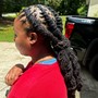 Loc retwist and basic style