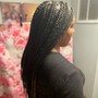 Smedium Knotless Braids