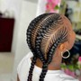 Medium Box Braids