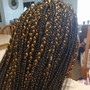 Jumbo Knotted or knotless braids