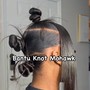 Swoop ponytail