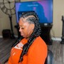 4 Butterfly French Curl Braids